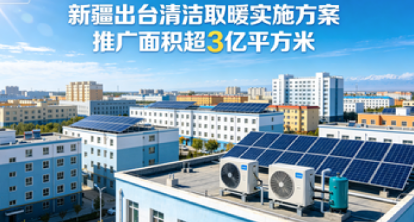 新疆出台清洁取暖实施方案 推广面积超3亿平方米