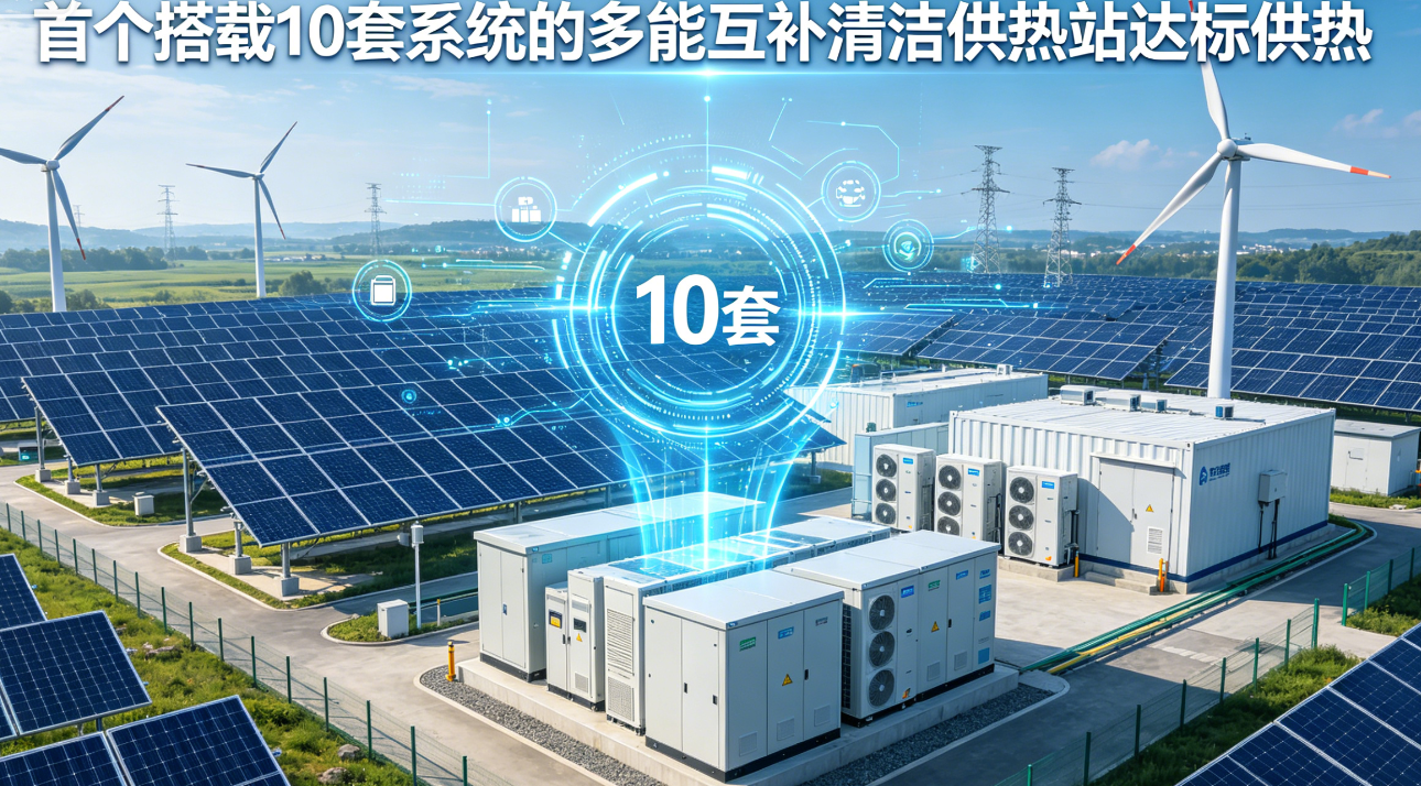 首个搭载10套系统的多能互补清洁供热站达标供热