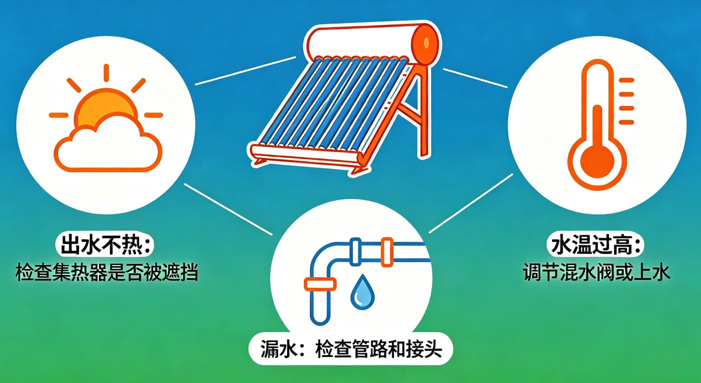 太阳能常见问题处理