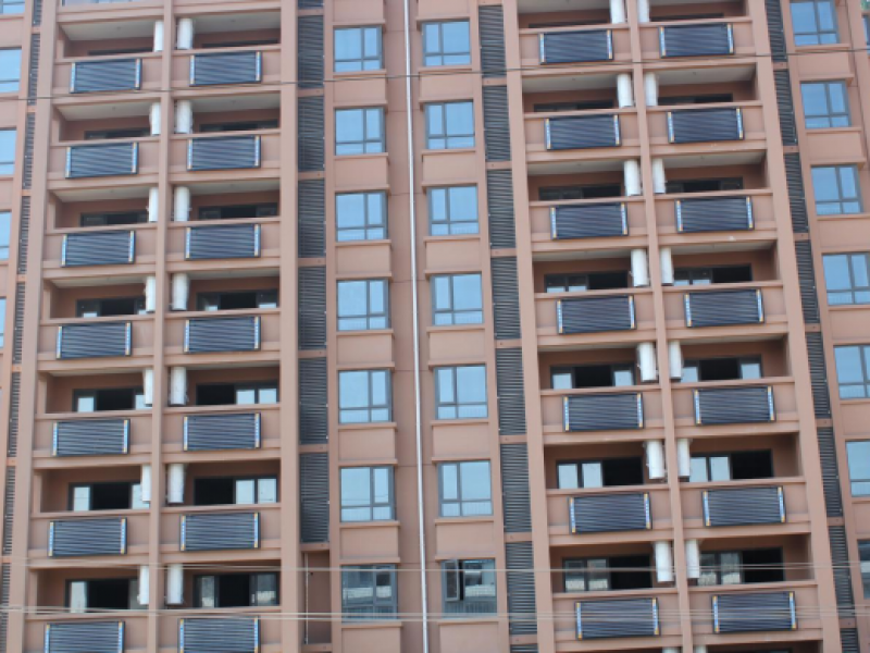 如皋荷兰小镇阳台壁挂U型管工程