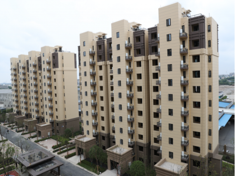 无锡雅居乐空气源热泵热水器工程