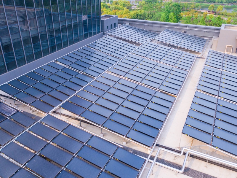 如皋希尔顿平板集热系统